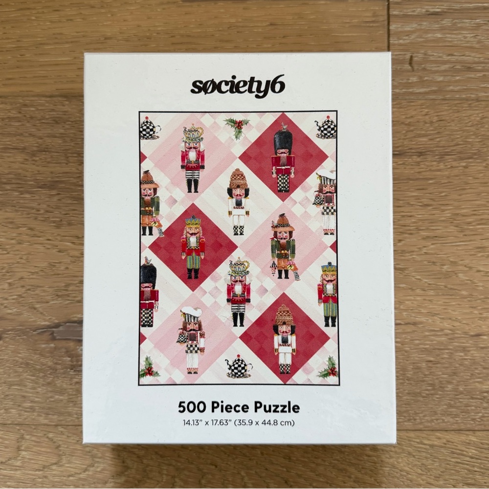 Society6 MacKenzie-Childs 500 Piece Holiday Puzzle